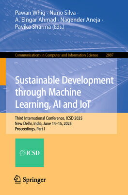 Sustainable Development Through Machine Learning, AI and Iot: Third International Conference, Icsd 2