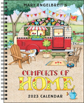 Mary Engelbreit's 12-Month 2023 Monthly/Weekly Planner Calendar: Comforts of Home MARY ENGELBREITS 12-MONTH 2023 