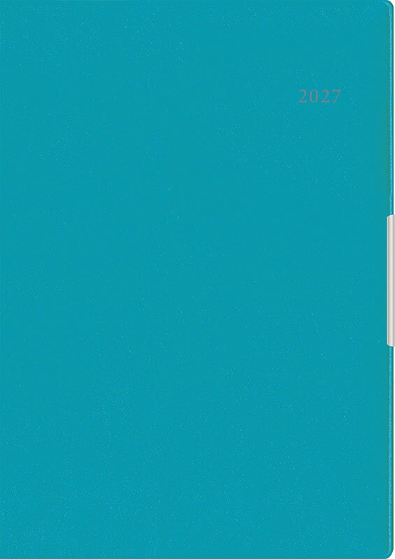 2027年　手帳　1月始まり　No.239　フェルテ(R) 9　　[ターコイズ]高橋書店　B6判　　ウィークリー