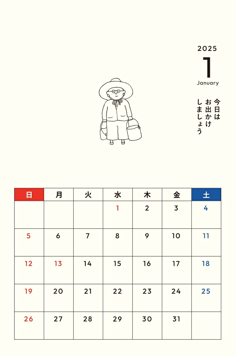壁掛けカレンダー2025(M.B.ゴフスタイン...の紹介画像2
