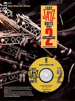 Easy Jazz Duets for 2 Clarinets and Rhythm Section [With CD]