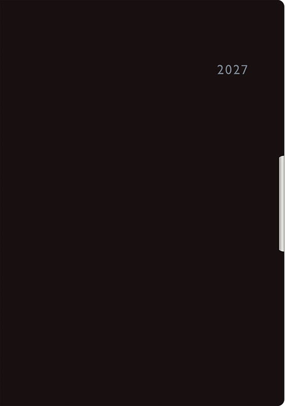 2027年 手帳 1月始まり No.240 フェルテ(R) 10 [黒]高橋書店 B6判 ウィークリー