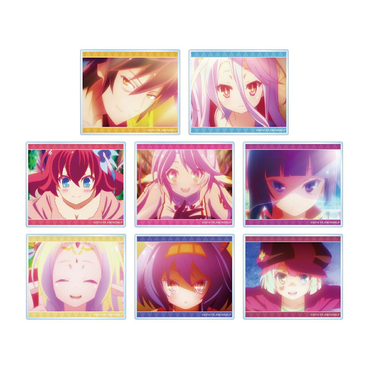 ノーゲーム・ノーライフトレーディング場面写アクリルカード(BOX＝8個)