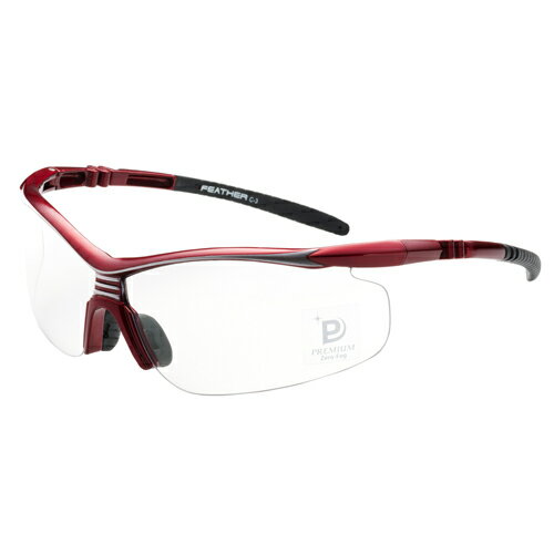 EYE CARE GLASS PREMIUM （保護メガネ） FEATHER02 Premium RED