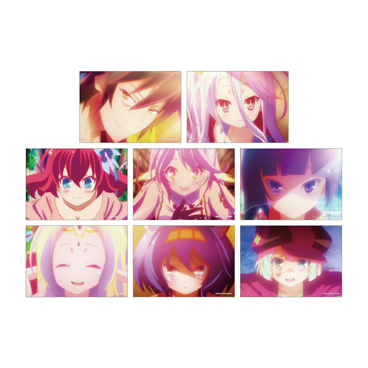 ノーゲーム・ノーライフトレーディング場面写ブロマイド(BOX＝8個)