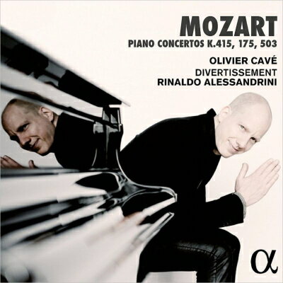 【輸入盤】Piano Concerto, 5, 13, 25, : Oliver Cave(P) Alessandrini / Divertissement