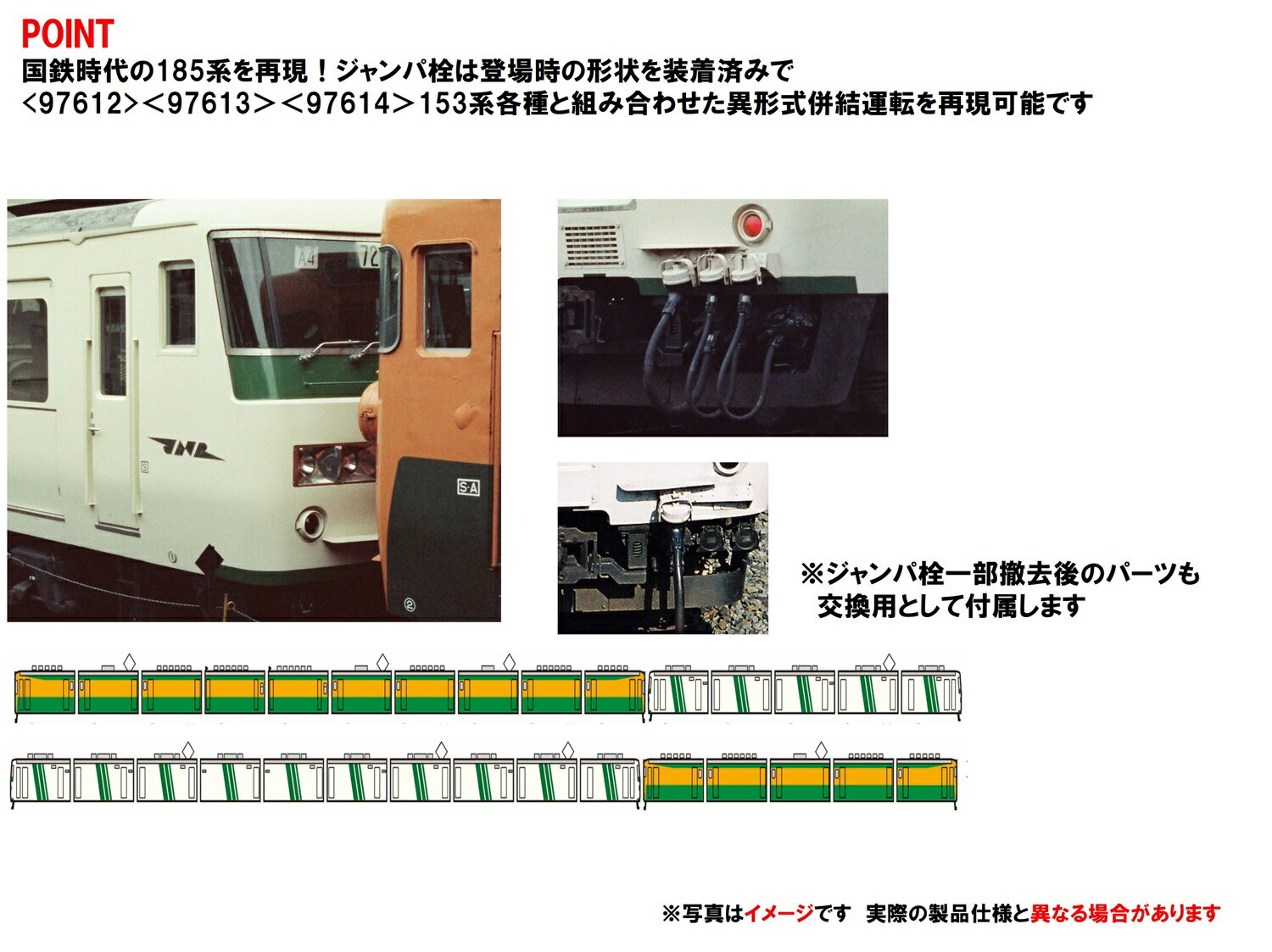 TOMIX 国鉄185系特急電車増結セット 【97243】 (鉄道模型 Nゲージ) 2