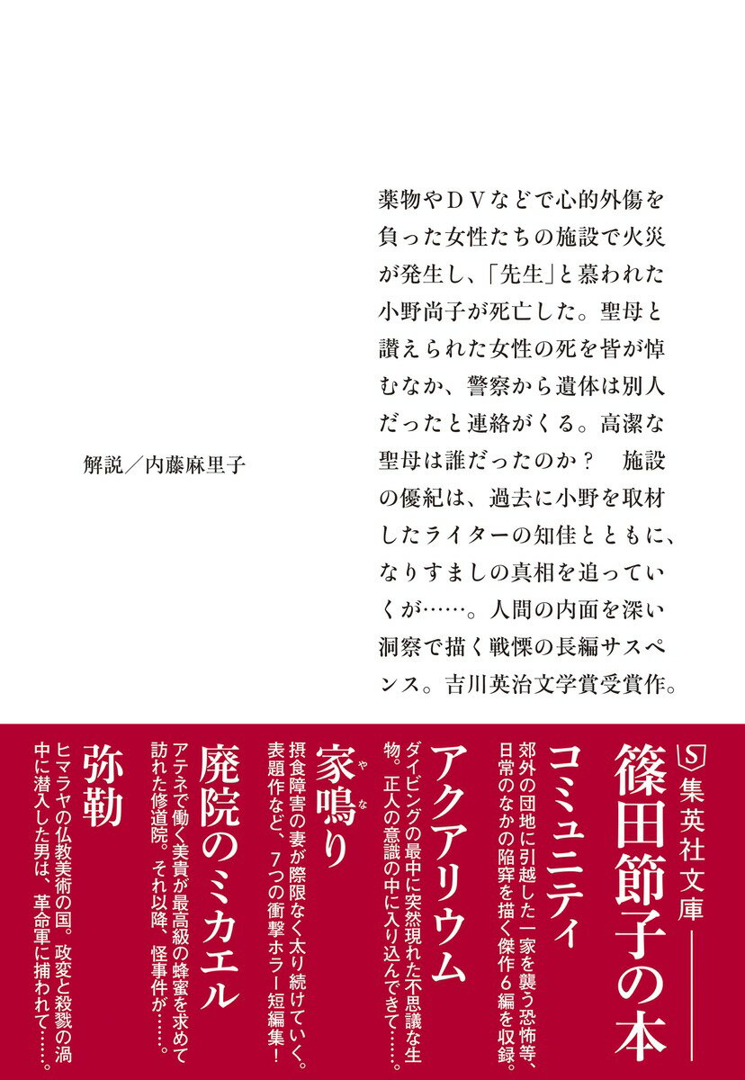 鏡の背面 (集英社文庫(日本)) [ 篠田 節子 ]の紹介画像3