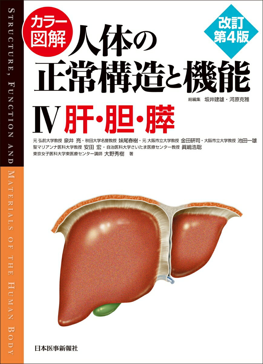 カラー図解 人体の正常構造と機能〈4〉肝・胆・膵