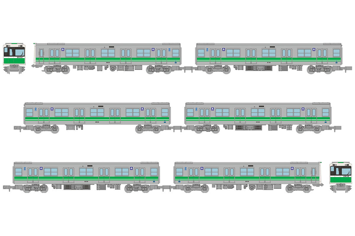 鉄道コレクション Osaka Metro 中央線 ありがとう20系6両セット 鉄道模型 Nゲージ 