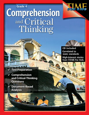 Comprehension and Critical Thinking Grade 4 [With CDROM] COMPREHENSION & CRITICAL THINK （Comprehension & Critical Thinking） [ Lisa Greathouse ]
