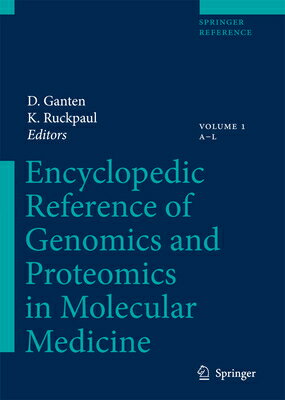 Encyclopedic Reference of Genomics and Proteomics in Molecular Medicine 2 Volume Set PREPAK-ENCYCLOPEDIC REF OF-2CY （Springer Reference） [ Detlev Ganten ]