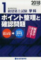 重要ポイント編で要点学習、確認問題で理解度チェック！過去問から合格に必要な問題を厳選して分野別に収録！オリジナル解説を付けた過去問７年分の問題集！