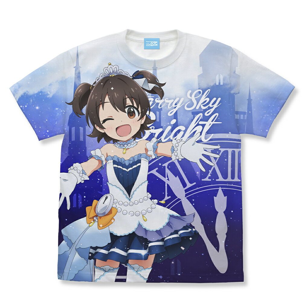 TVアニメ「アイドルマスター シンデレラガールズ U149」描き下ろし U149 赤城みりあ フルグラフィックTシャツ/WHITE-S