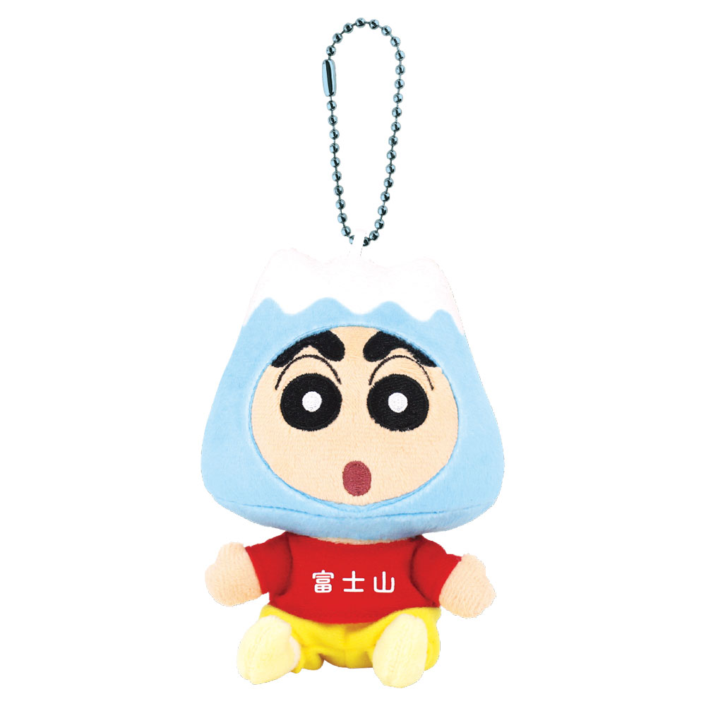 크레용 신짱 봉제인형 마스코트 후지산