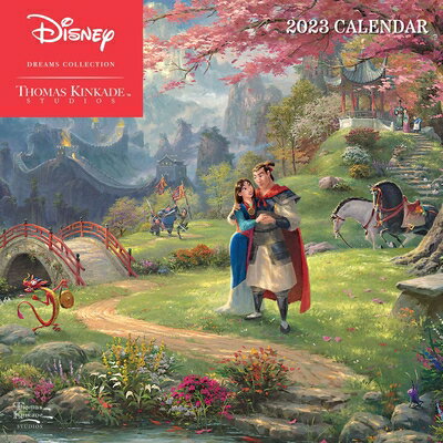 DISNEY DREAMS COLLECTION 2023 WALL CALEN [ THOMAS KINKADE STUDIOS ]