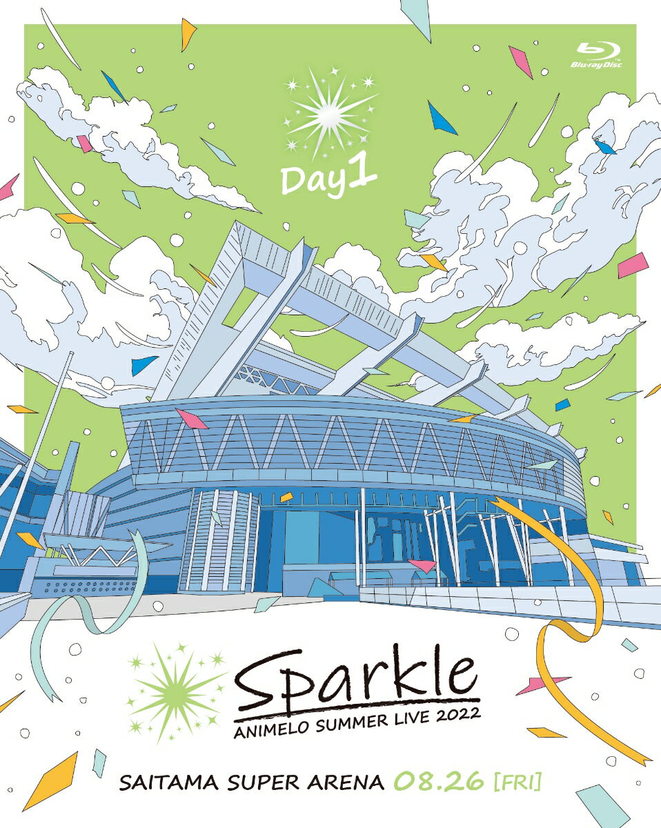 Animelo Summer Live 2022 -Sparkle- DAY1(初回仕様限定 BD2枚組 スリーブケース カラーブックレット)【Blu-ray】 (V.A.)