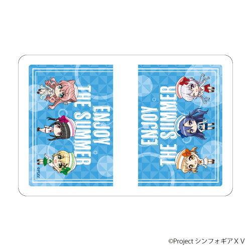 キャラケース「戦姫絶唱シンフォギアXV」01/集合デザイン マリンver.(ミニキャラ)【グッズ】