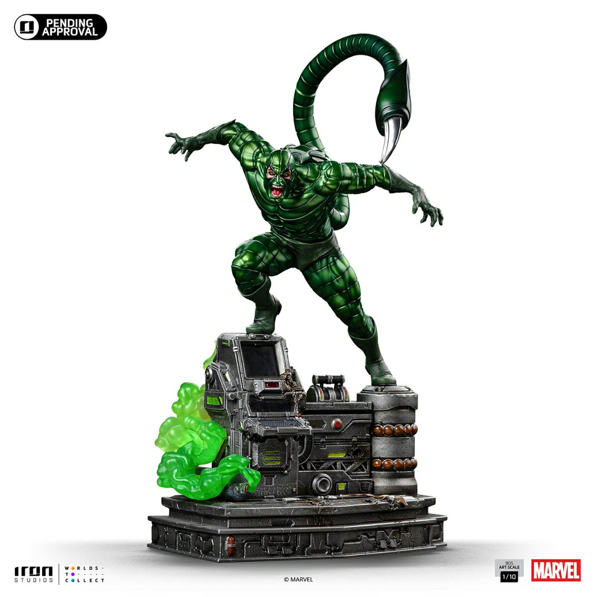 『マーベル』 【アイアン・スタジオ スタチュー】 「バトルジオラマ・シリーズ」 1/10スケール スコーピオン ［コミック］ (フィギュア)