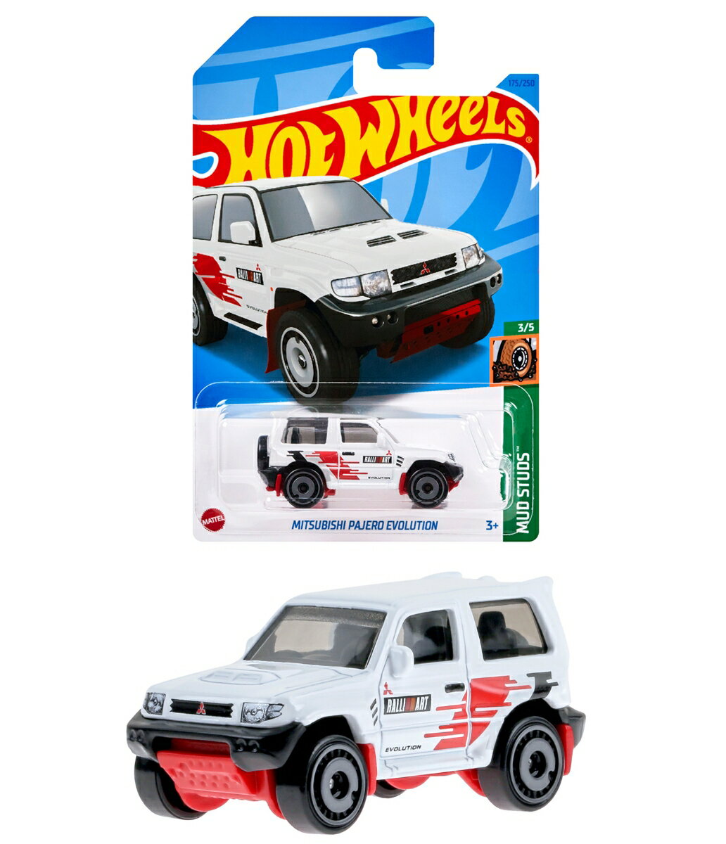 ホットウィール（Hot Wheels） ベーシックカー 三菱 パジェロ エボリューション 【3才~】 HNK59