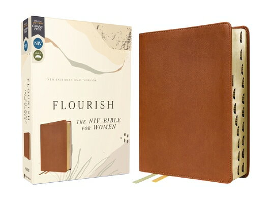 楽天楽天ブックスFlourish: The NIV Bible for Women, Leathersoft, Brown, Thumb Indexed, Comfort Print FLOURISH THE NIV BIBLE FOR WOM [ Livingstone Corporation ]