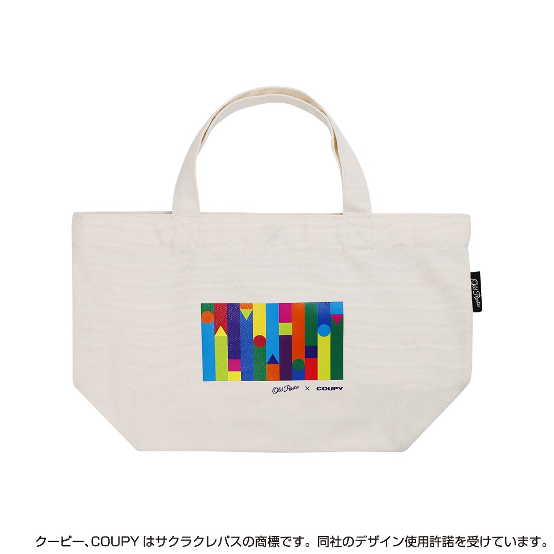 Old Resta MINI TOTE BAG ポケッツ サクラクレパス クーピー柄