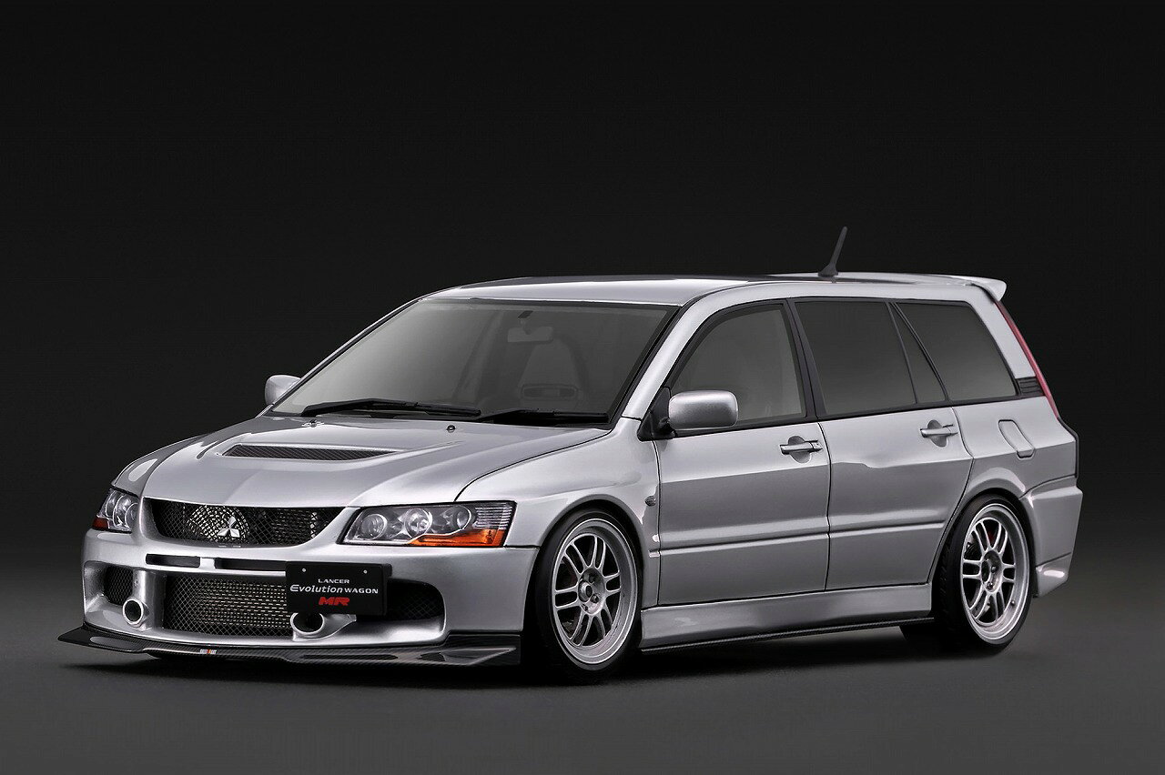 ignition model Mitsubishi Lancer Evolution Wagon MR (CT9W) Silver(1/18 Scale) 【IG4250】 (ミニカー)