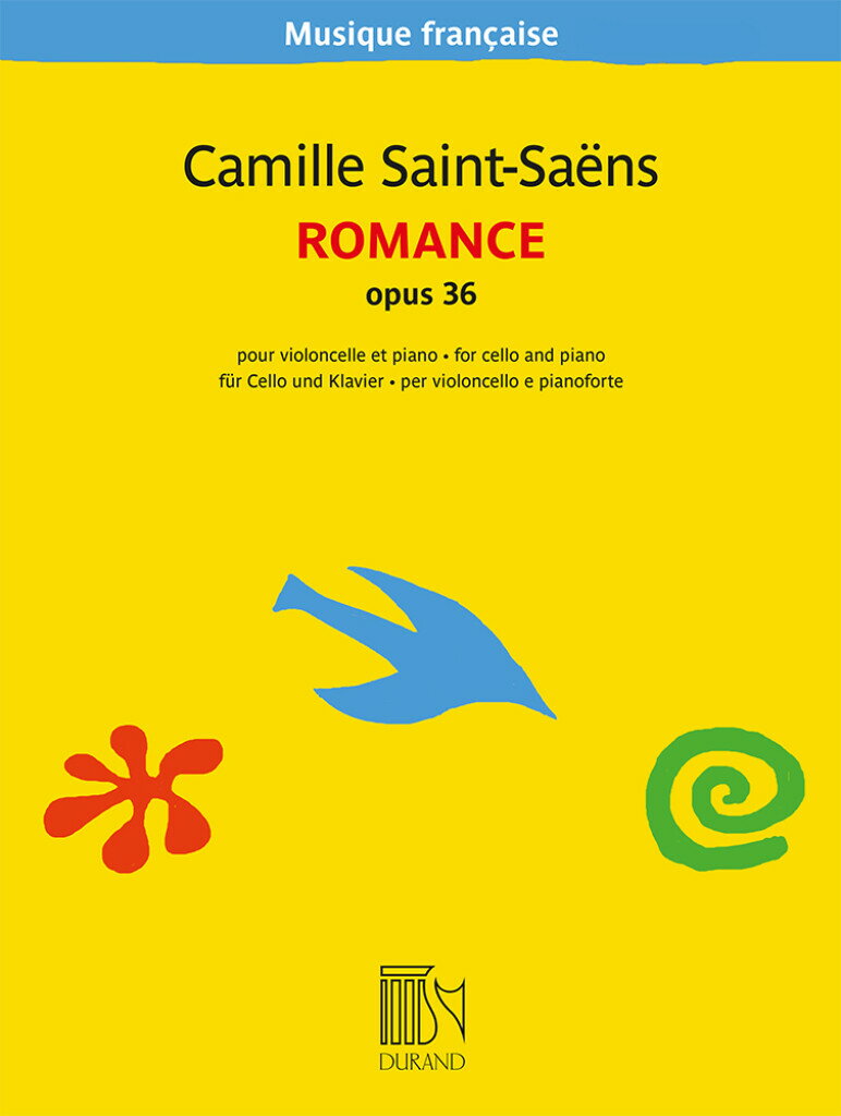 【輸入楽譜】サン・サーンス, Camille: ロマンス Op.36