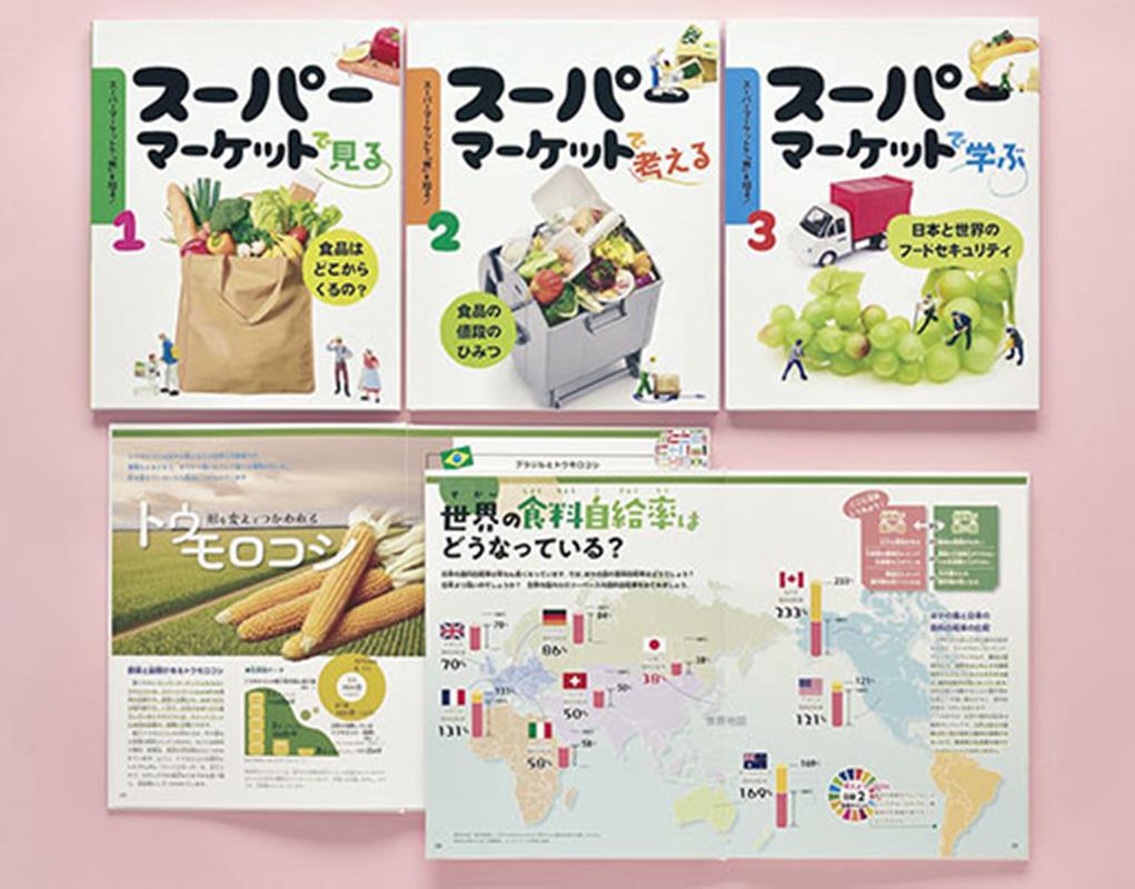 日本のスーパーで売られている食品がどこで生産されて、どこから来ているのか、その詳細を知れば、いかに日本の食卓は外国産のもので溢れかえっているのかがわかります。日本の食料自給率は1960年代後半から年々低くなっており世界でも最低レベルです。日本は国土の7割が森林で農産物の生産量が増やせないといった事情がありますが、食料不足に対する不安をなくすために何ができるのか、そんな問題意識を持っていただけたらと思っています。