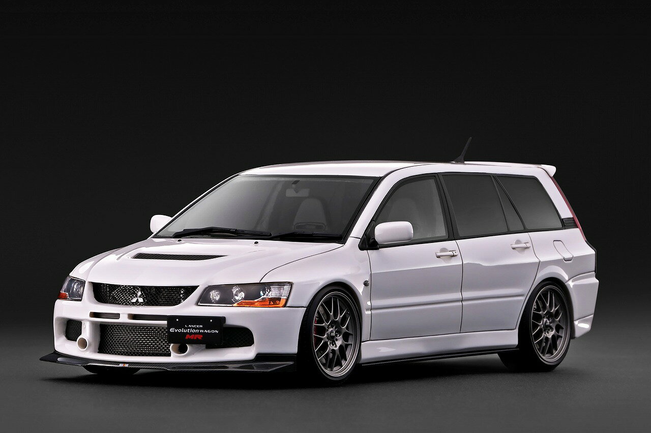 ignition model Mitsubishi Lancer Evolution Wagon MR (CT9W) White (1/18 Scale) 【IG4251】 (ミニカー)