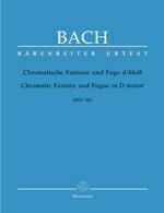 【輸入楽譜】バッハ, Johann Sebastian: 半音階的幻想曲とフーガ ニ短調 BWV 903/新バッハ全集に基づく原典版/Wolf編 [ バッハ, Johann Sebastian ]