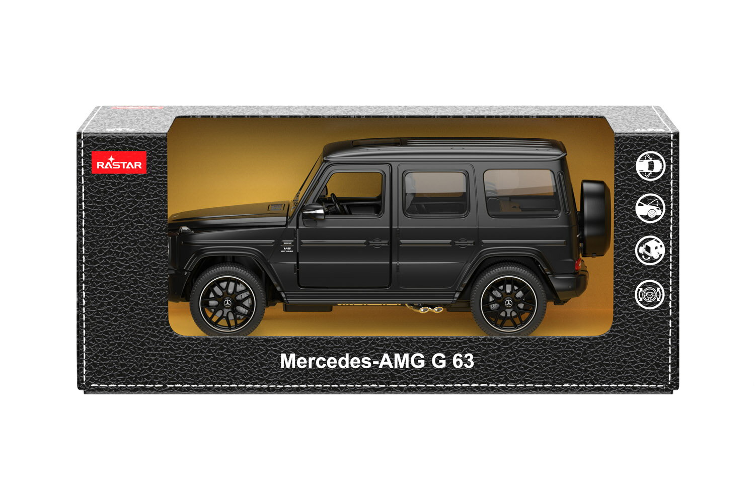 1/24 メルセデス AMG G63 黒 (ミニカー)