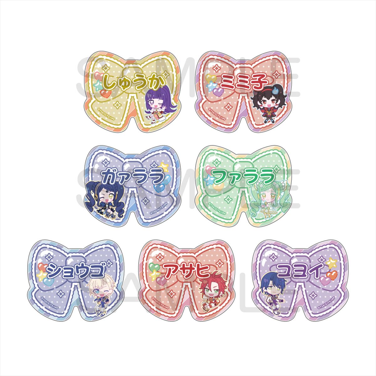 プリパラ アイドルタイムプリパラ きゃらっぴんトレーディングネームバッジvol．5