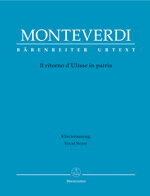 【輸入楽譜】モンテヴェルディ, Claudio: オペラ「ウリッセ(オデュッセウス)の故郷への帰還」(伊語)/原典版/Alessandrini編