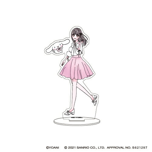 キャラアクリルフィギュア「=LOVE×シナモロール」09/野口 衣織【グッズ】