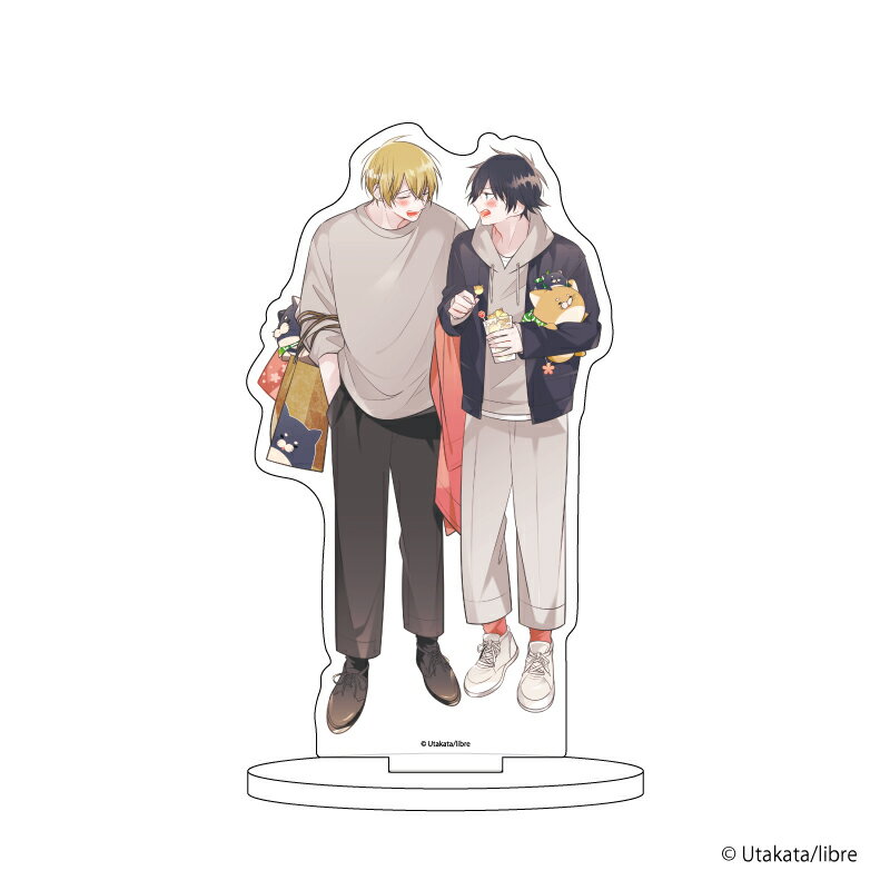 キャラアクリルフィギュア「噂の佐伯は彼と恋がしたい」02/佐伯 慧&橘 柚木(描き下ろしイラスト)【グッズ】