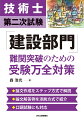 論文作成をステップ方式で解説。論文解答例を添削方式で紹介。口頭試験にも対応。