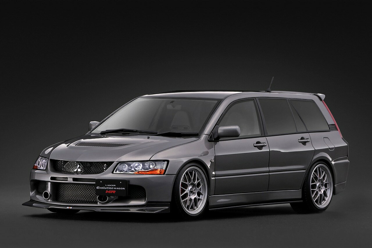 ignition model Mitsubishi Lancer Evolution Wagon MR (CT9W) Gun Metallic(1/18 Scale) 【IG4253】 (ミニカー)