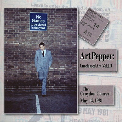 【輸入盤】Unreleased Art, Vol. Iii: The Croydon Concert, May 14, 1981