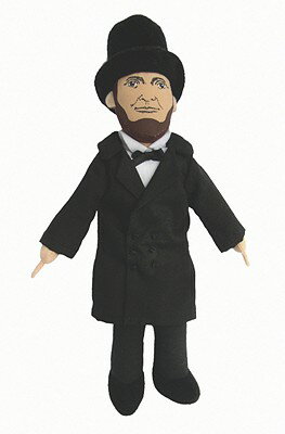 Abraham Lincoln Finger Puppet: 7.5 PUPPET-ABRAHAM LINCOLN FINGER [ MerryMakers ]
