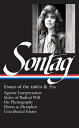 Susan Sontag: Essays of the 1960s 70s (Loa 246): Against Interpretation / Styles of Radical Will SUSAN SONTAG ESSAYS OF THE 196 （Library of America Susan Sontag Edition） Susan Sontag