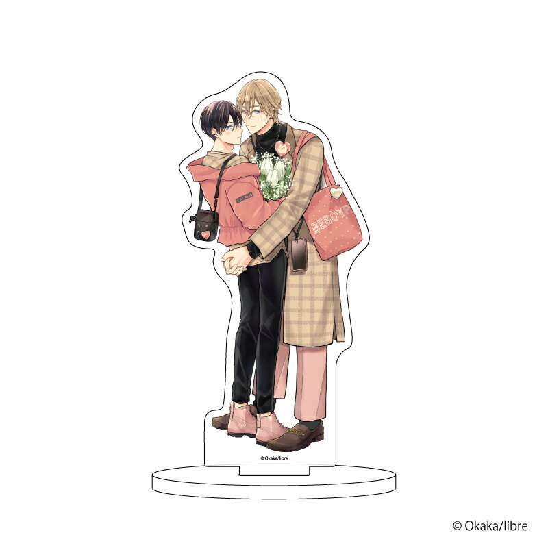 キャラアクリルフィギュア「アイドル様がリア恋するな」05/周防 奏&小高 風馬(描き下ろしイラスト)【グッズ】