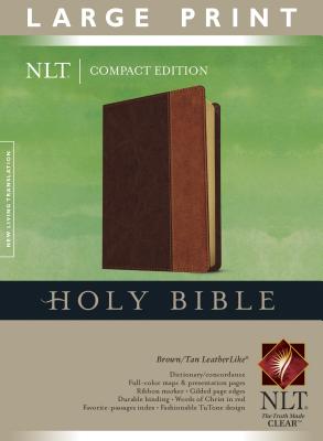 Large Print Compact Bible-NLT B-NL-TYN DUO RL [ Tyndale ]