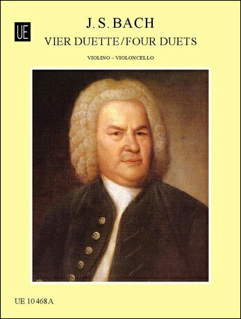 【輸入楽譜】バッハ, Johann Sebastian: 4つのデュエット/Kortschak編