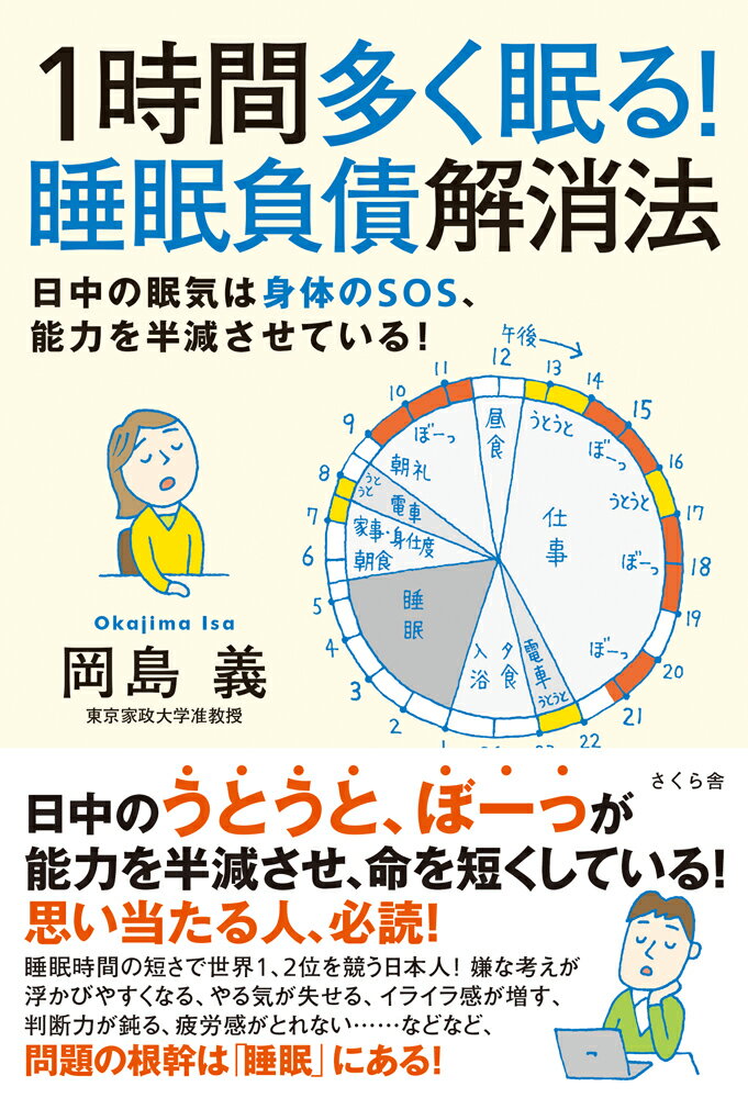 1時間多く眠る！睡眠負債解消法