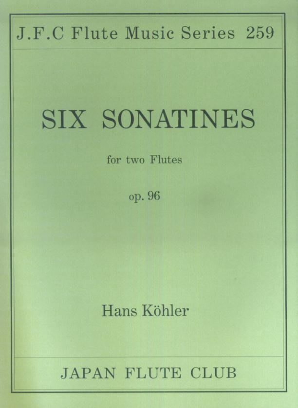 名曲シリーズ（259）　H．ケーラー作曲／二本のフルートのためのソナチネop．96