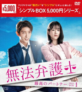 無法弁護士〜最高のパートナー DVD-BOX1