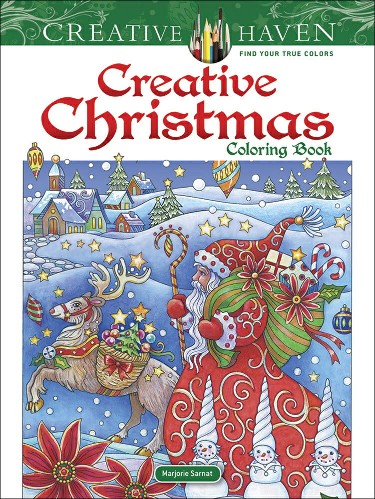 【輸入楽譜】サーナット, Marjorie: Creative Haven: Creative Christmas Coloring Book