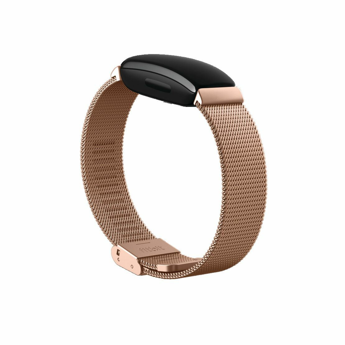 フィットビット スマートウォッチ（売れ筋ランキング） Fitbit Inspire 2 Stainless Metal Mesh Rose Gold