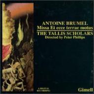 【輸入盤】Missa Et Ecce Terrae Motus: Tallis Scholars [ ブリュメル、アントワーヌ（1460-ca.1515） ]
